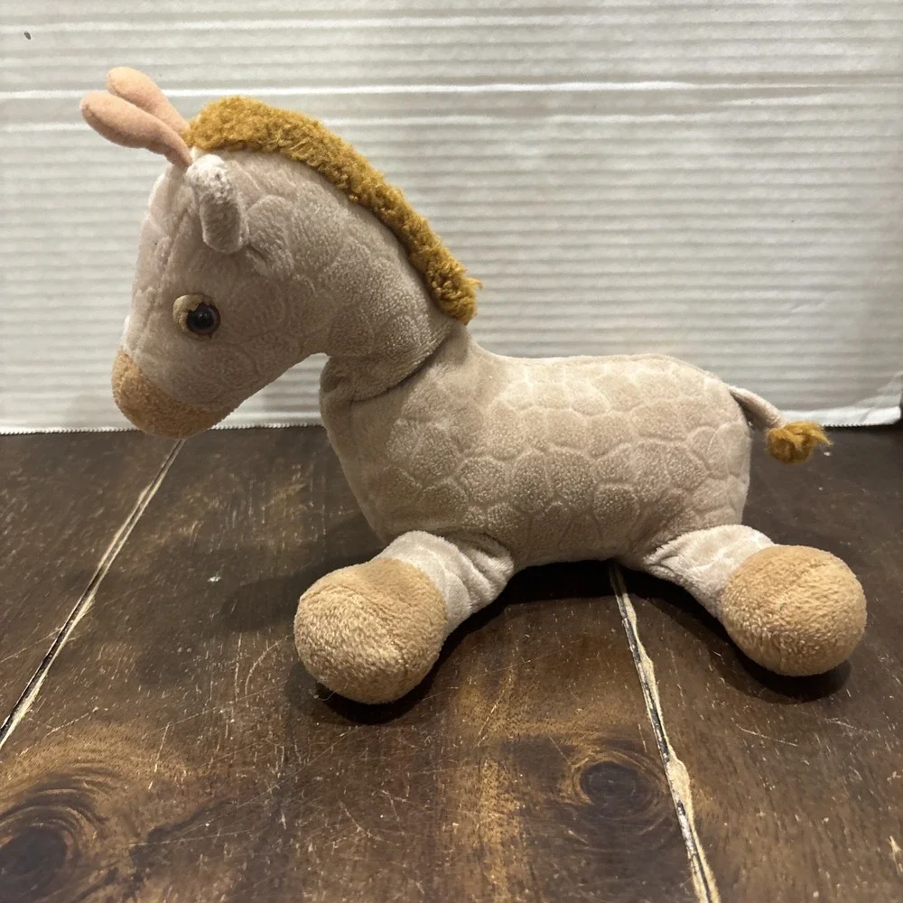 Vintage mary meyer‎ giraffe plush brown 1999 stuffed animal baby lovey